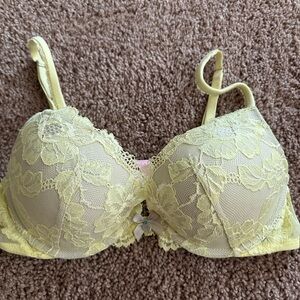 Yellow Victoria’s Secret bra